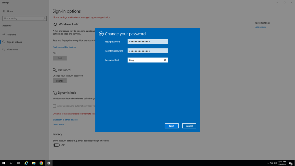 Cara Mengganti Password pada RDP Windows Server 2